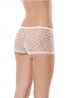 5 Adet Kadın Komple Tül Dantel Boxer Külot