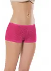 Omarı Çekici Tül Dantel Kadın Boxer Külot Seti
