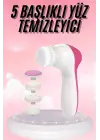 5 Başlıklı Titreşimli Cilt Temizleme Seti Canlandırıcı Ve Onarıcı