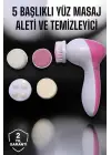 5 Fonksiyonlu Kablosuz Yüz Temizleme Cihazı İle Derinlemesine Cilt Bakımı