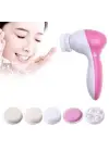 5 İn 1 Pilli Yüz Temizleme,masaj Ve Peeling Fırça Seti