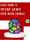 5 Metre Kumandalı Rgb Şerit Led Aydınlatma