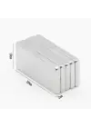 50 Adet 20x10x2 Mm Neodyum Mıknatıs Köşeli Magnet N35 Nikel Kaplama Güçlü Kaliteli Dayanıklı