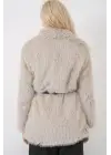Klasik Peluş Kürk Kaban