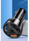 55w 3 Port Usb Araç İçin Telefon Şarj Cihazı 3 Girişli Çakmaklık Adaptör-31a Pd 20w Qc 30