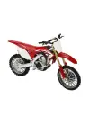 Omarı Kırmızı 1:12 Ölçekli Honda CFR450R Model Motosiklet