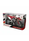Omarı Kırmızı 1:12 Ölçekli Honda CFR450R Model Motosiklet