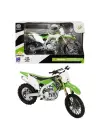 Omarı Yeşil Kawasakı KX450 Model Motosiklet 1:12 Ölçekli