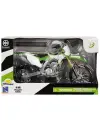 Omarı Yeşil Kawasakı KX450 Model Motosiklet 1:12 Ölçekli