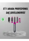 5’i 1 Arada Saç Şekillendirici Set Kuaför Düzeyinde Performans Ve Ergonomik Tasarım