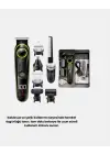 5’i 1 Arada Şarjlı Erkek Bakım Seti Led Göstergeli Ve Suya Dayanıklı