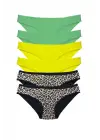 Çarpıcı Kadın Slip Külot 6lisi Leoprints