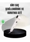 6 Başlıklı Hızlı Kurutma Ve Bukle Şekillendirme Seti