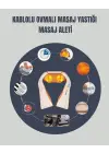 6 Başlıklı Isıtmalı Masaj Cihazı – Tüm Vücut İçin Derin Kas Masajı