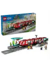 60423 Lego City Şehir Merkezi Tramvay İstasyonu 811 parça +7 yaş