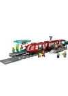 60423 Lego City Şehir Merkezi Tramvay İstasyonu 811 parça +7 yaş