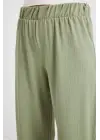 6543 Örme Pantolon - Çağla