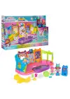 69755 SUN-SPM-FİGÜR OYUN SET GABBY S DOLLHOUSE ÇATI KATI PATEN PARTİSİ