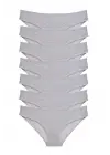 Modern 7 Adet Likralı Kadın Slip Külot