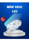 7 Renk Modlu Dokunmatik Sensörlü Mini Led Araç İçi Lamba