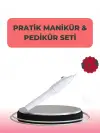 Abs Gövdeli Sessiz Tırnak Matkap Seti – Ayarlanabilir Hız Ve Uzun Ömürlü Kullanım