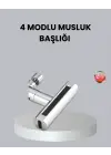 Abs Pirinç Alaşımlı Musluk Başlığı 4 Modlu 360° Dönebilen Ve Ekonomik