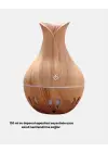 Ahşap Desenli 130 Ml Aromaterapi Difüzör Sessiz Ve Usb Bağlantılı