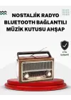 Ahşap Görünümlü Masaüstü Bluetooth Cihaz