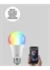 Akıllı 9w Rgbw Led Ampul, Tasaruflu Romantik Işıklı