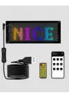 Akıllı Led Matrix Panel – Usb Bağlantılı, Kaydırmalı Yazı Ve Animasyon Desteği
