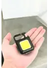 Anahtarlık Çok Amaçlı Mıknatıslı Taşınabilir Işık Led Şarjlı