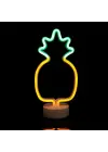 Ananas Neon Led Lamba