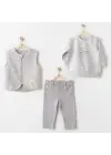 Andywawa AC26111 Hello Autumn 3lü Takım Grey