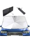 Araba Güneş Gölge Koruyucu Şemsiye Oto Ön Cam Güneşlik(145cm*79cm)