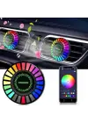 Araç İçi Koku Hazneli Rgb Sese Duyarlı Led Işık