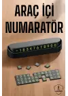 Araç İçi Numaratör Numaralık Torpido Üstü Açılır Kapanır Telefon Numarası Bırakma