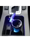 Araç İçi Oto Kokusuz Küllük Rgb Işıklı Kapaklı