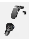 Araç İçi Telefon Tutucu + Quick Charge 3.0 Araç Şarj Cihazı Seti