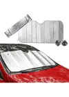 Araç Ön Cam Katlanabilir Güneşlik Isı Yansıma Önleyici Dacia Duster Honda Civic Ford Focus Skoda Superb