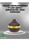 Aromaterapi Uyumlu 300 Ml Led Işıklı Oda Kokusu Difüzörü