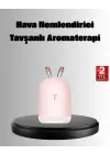 Aromaterapi Uyumlu Hava Nemlendirici – Ultrasonik Sessiz Difüzör