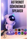 Astronot Bluetooth Hoparlör Gökyüzü Projektör Gece Lambası