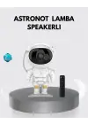 Astronot Şekilli Galaxy Projeksiyon Lambası Nebula Efektli Dekoratif Lamba