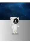 Astronot Yıldız Projeksiyon Lambası 8 Efektli Uzaktan Kumandalı Gece Işığı