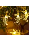 Ay Yıldız Tasarımlı 20 Led Usb Aydınlatma