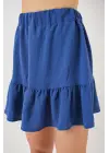 Ayrobin Mini Etek 8054 - İndigo