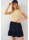 Ayrobin Mini Etek 8054 - Lacivert