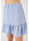 Ayrobin Mini Etek 8054 - Mavi