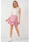Ayrobin Mini Etek 8054 - Pudra