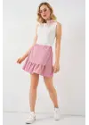 Ayrobin Mini Etek 8054 - Pudra